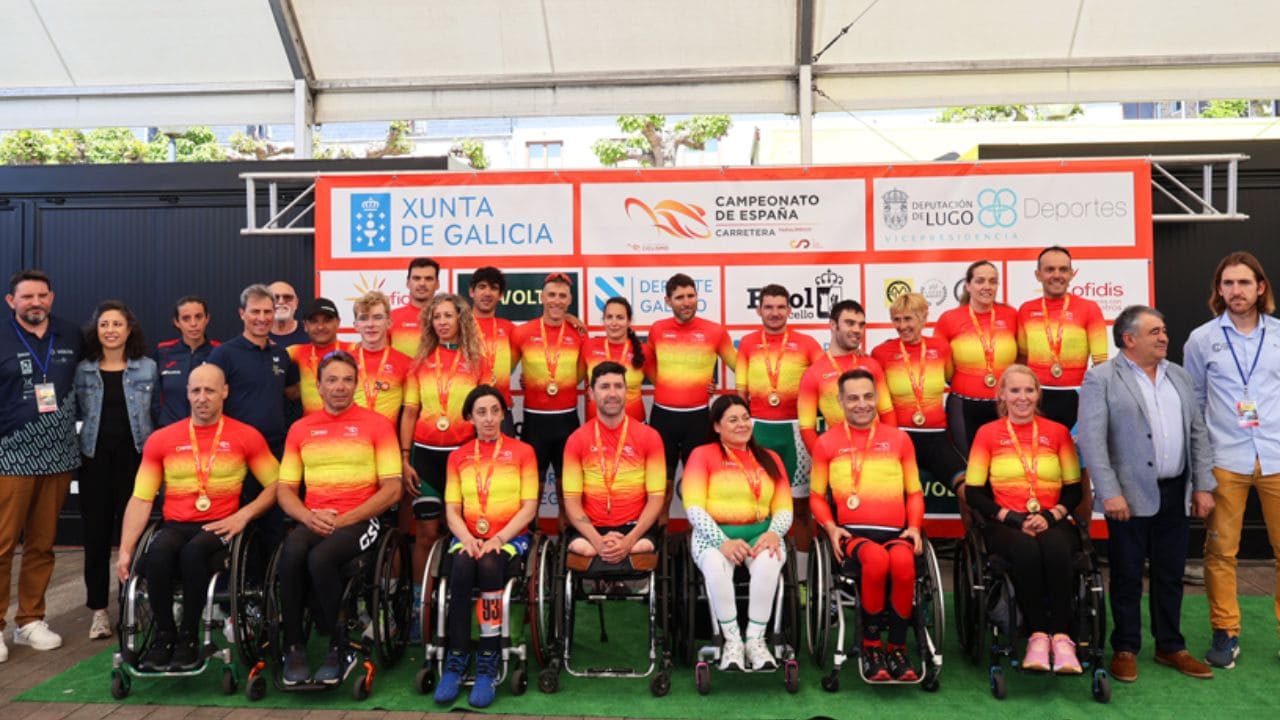 Campeones de España en ciclismo paralímpico 2025