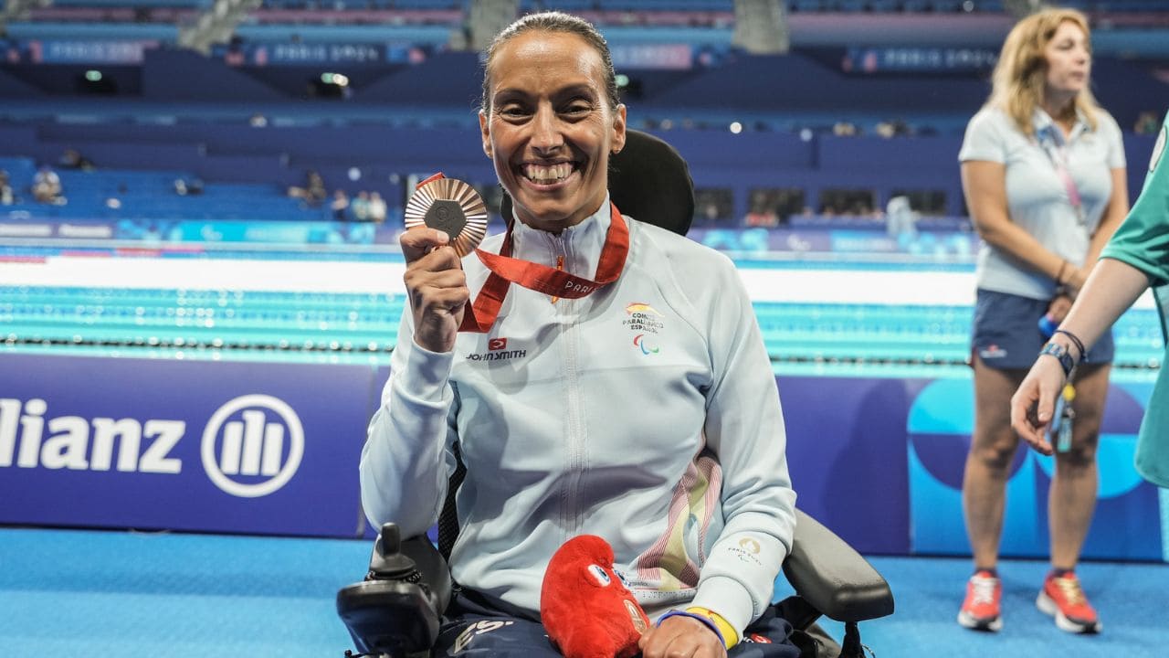 Teresa Perales, deportista con discapacidad, entre las más influyentes de España