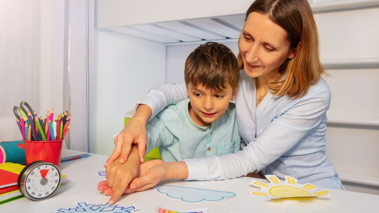 Campamento de verano adaptado para niños con discapacidad visual