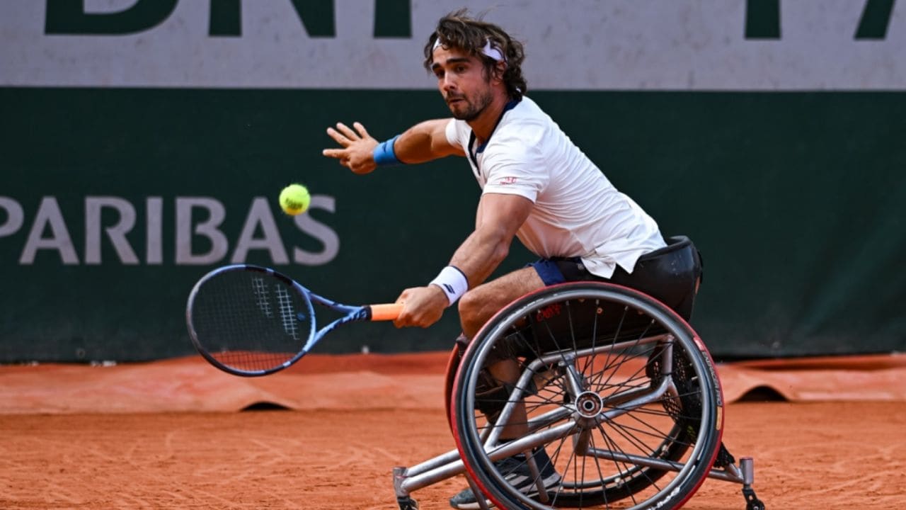 Daniel Caverzaschi en Roland Garros 2025