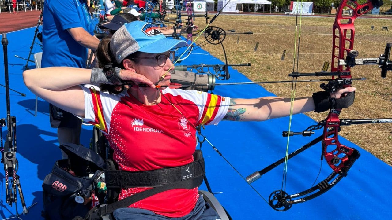 Isabel Fernández en la Copa de Europa para Deportistas con Discapacidad