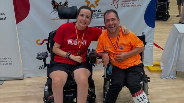 El Langui logra la medalla de bronce en el Campeonato de España de Boccia individual