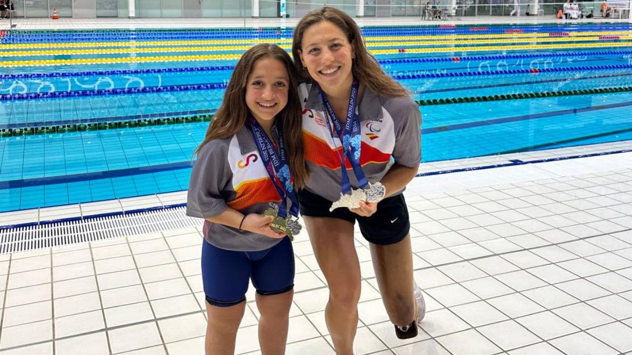 España logra 18 medallas en el IDM de Berlín de natación adaptada