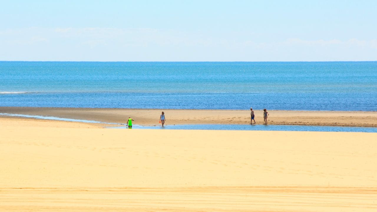 Playa de Isla Canela, en Ayamonte