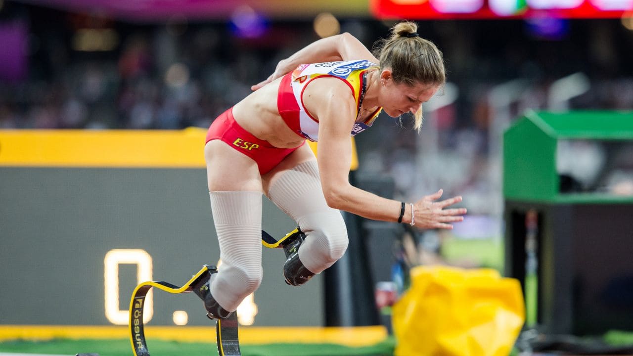 Sara Andrés, atleta paralímpica española