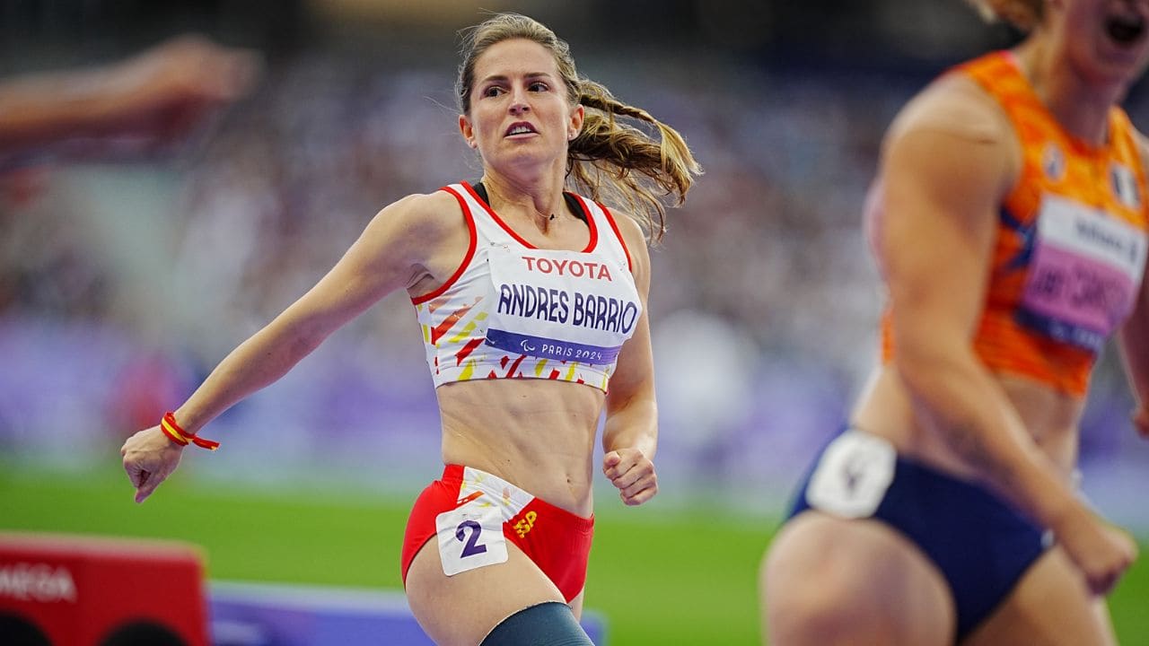 Sara Andrés, atleta paralímpica española