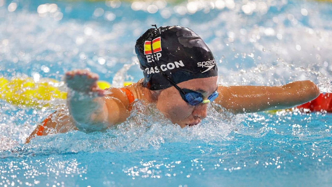 Sarai Gascón, nadadora paralímpica española deportista discapacidad