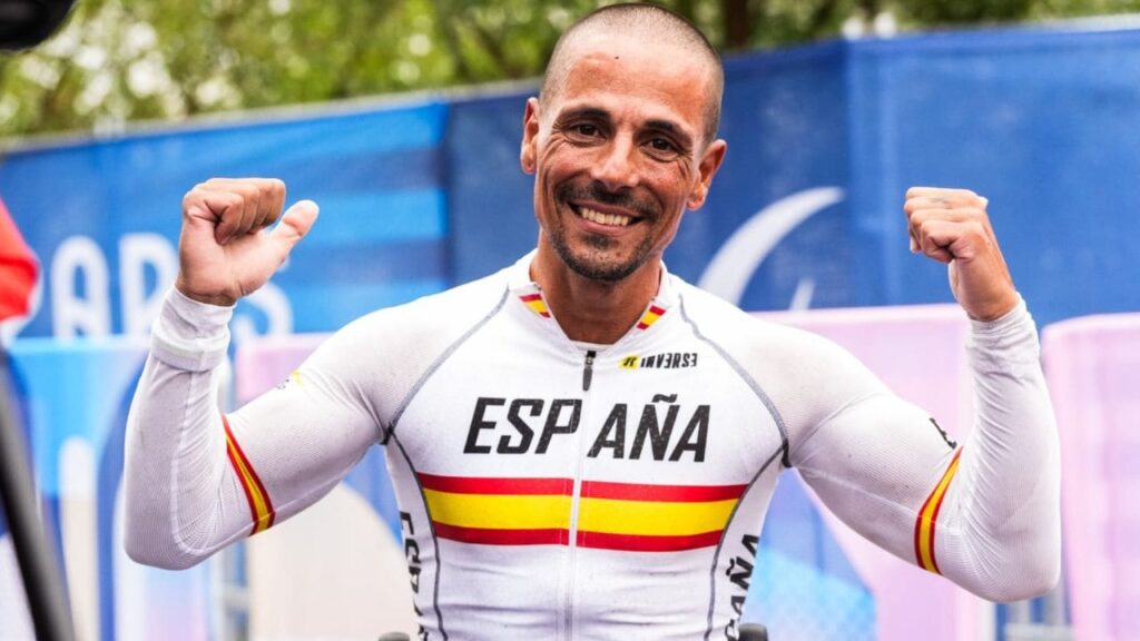 Sergio Garrote, ciclista paralímpico: «Sería un bonito broche conseguir una medalla de oro en los Juegos Paralímpicos de Los Ángeles 2028»