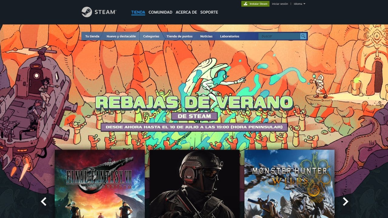 Plataforma Steam