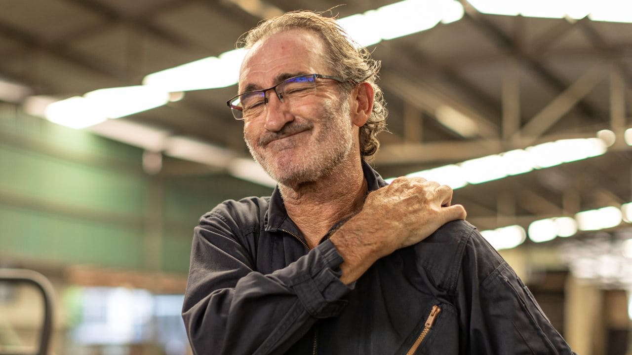 Incapacidad permanente por rotura del músculo supraespinoso