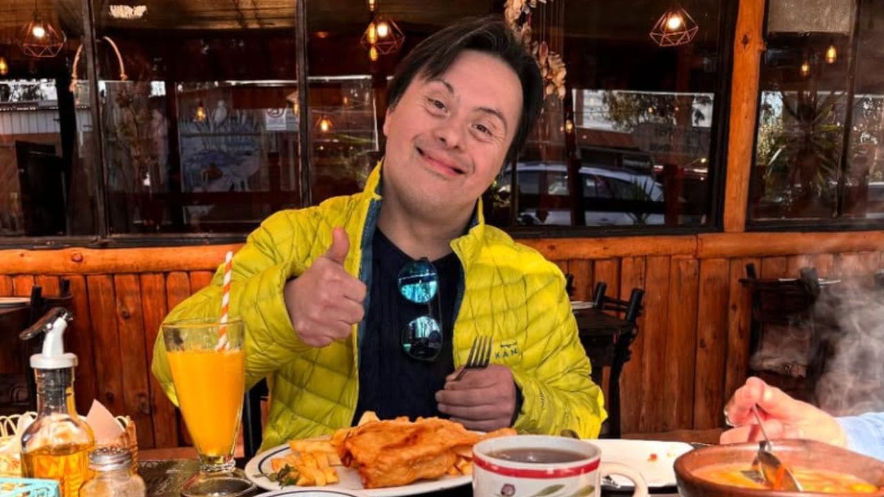 Sebastián Solorza, con síndrome de Down, quiere ser presidente de Chile