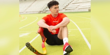 Alberto Ávila, atleta paralímpico con discapacidad