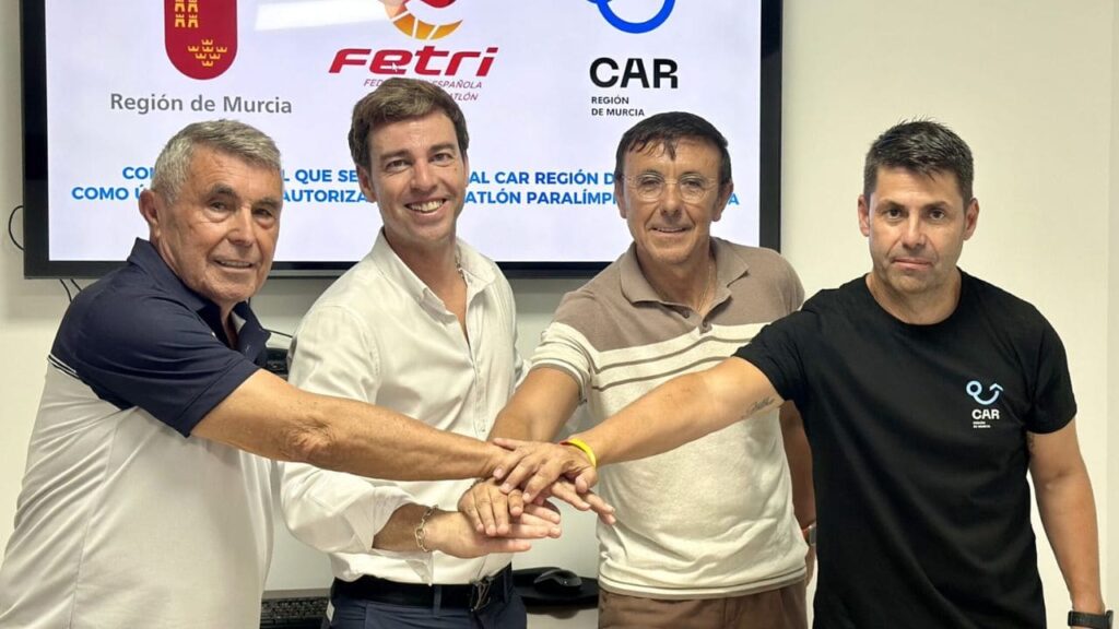 El CAR de Murcia se convierte en el único centro autorizado de España para el desarrollo del Triatlón Paralímpico
