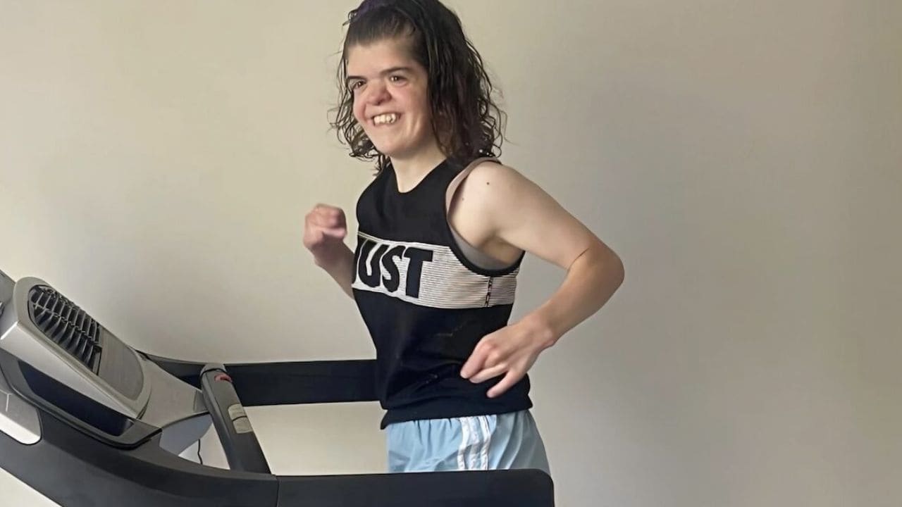 La historia de Carissa Resek, una jóven con síndrome de Apert que ha cumplido el sueño de correr maratones