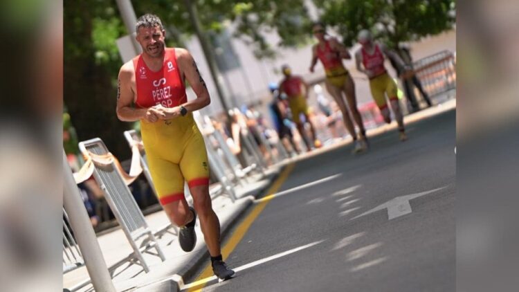 Carmelo Pérez, campeón mundial de duatlón paralímpico