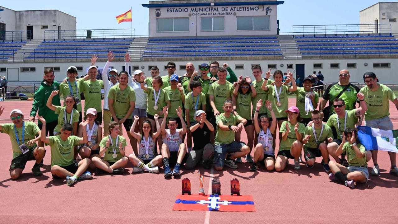 Club de Javi Conde de atletas con discapacidad intelectual