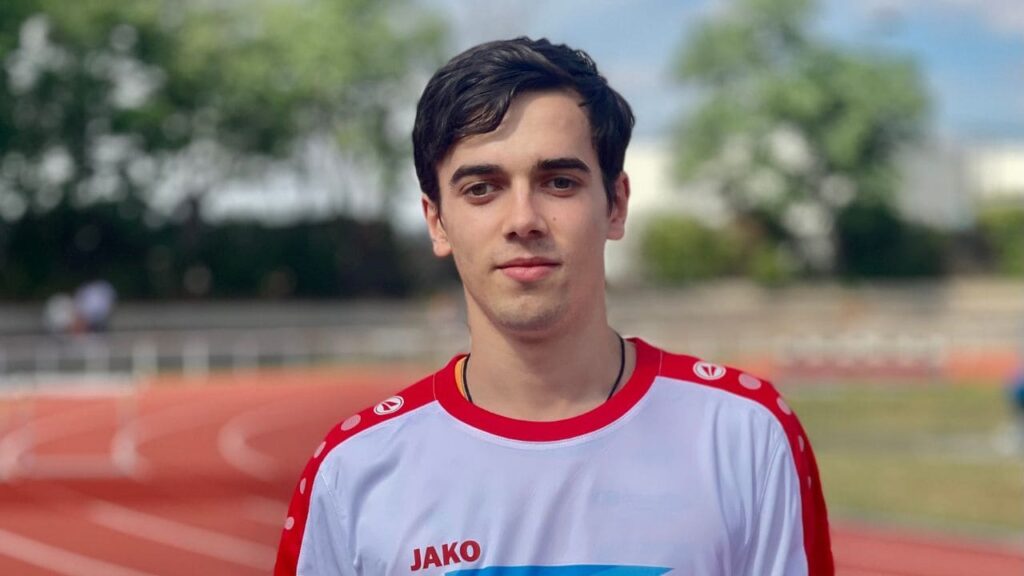 El atleta Diego Ruiz, con discapacidad visual, representará a España en los Juegos Paralímpicos Europeos de la Juventud