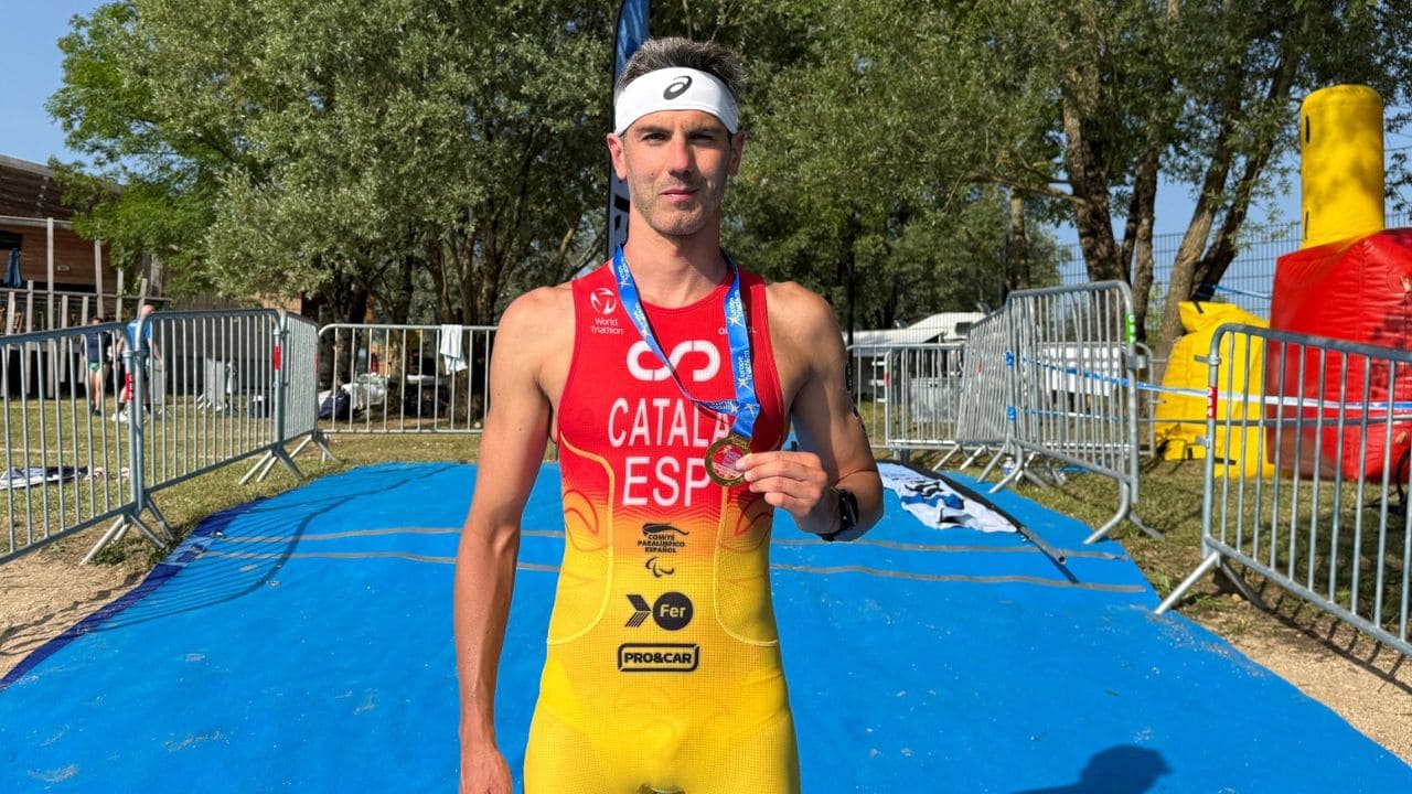 Héctor Catalá, triatleta paralímpico español