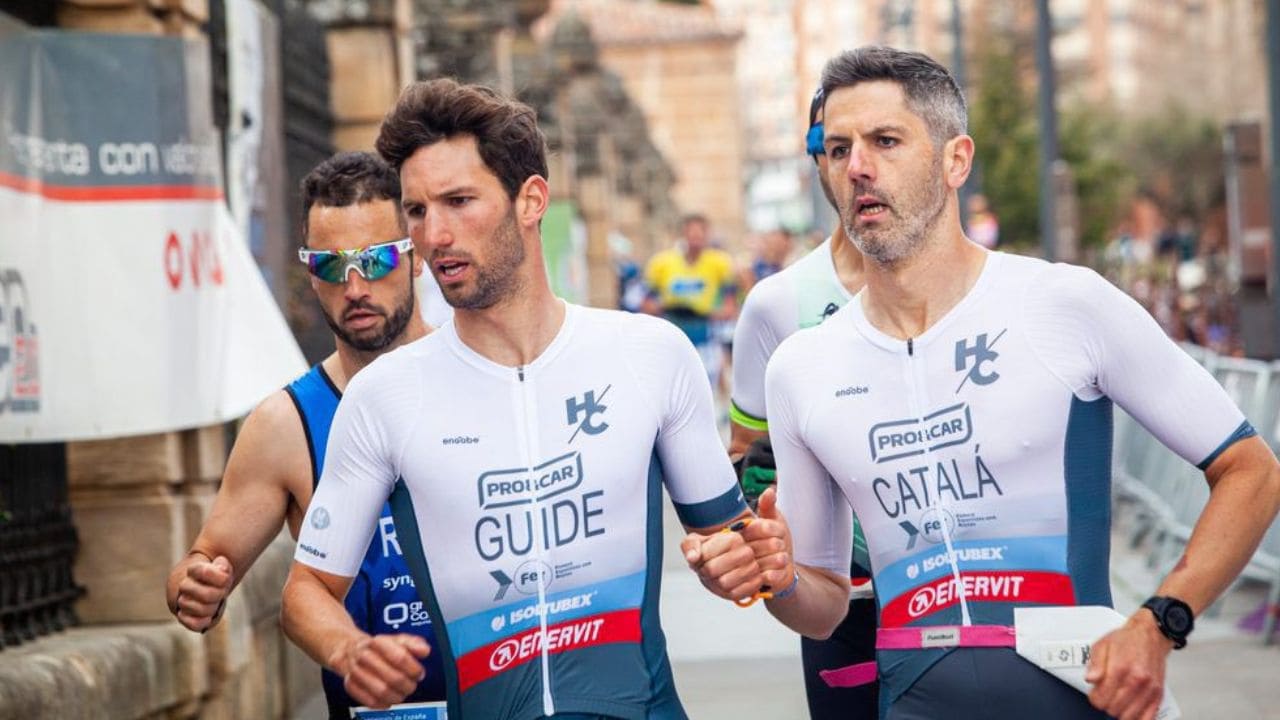 Héctor Catalá, triatleta paralímpico español