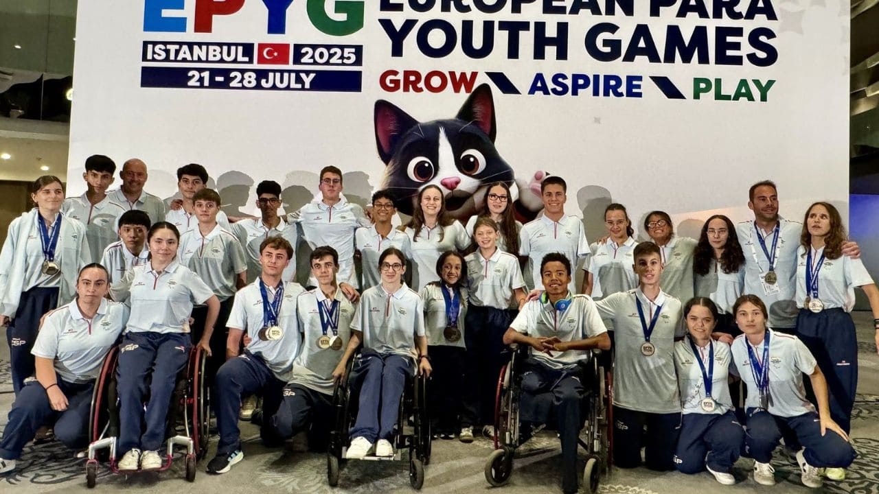 Medallas de España en los Juegos Paralímpicos Europeos de la Juventud 2025