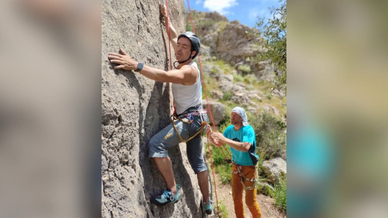 Javier Aguilar Amoedo, escalador paralímpico Juegos Paralímpicos