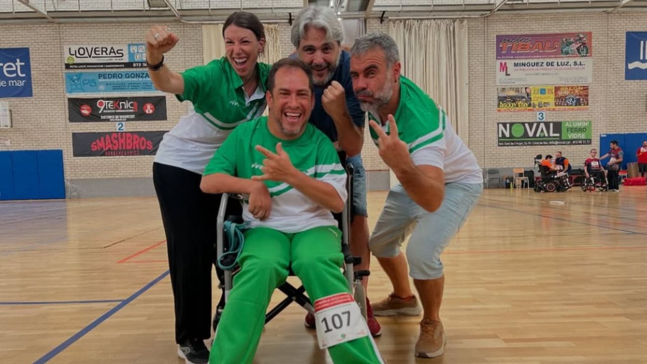 El Langui sueña con representar a España en boccia en los Juegos Paralímpicos de Los Ángeles 2028