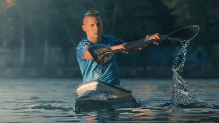 Enrique Navas, piragüista paralímpico