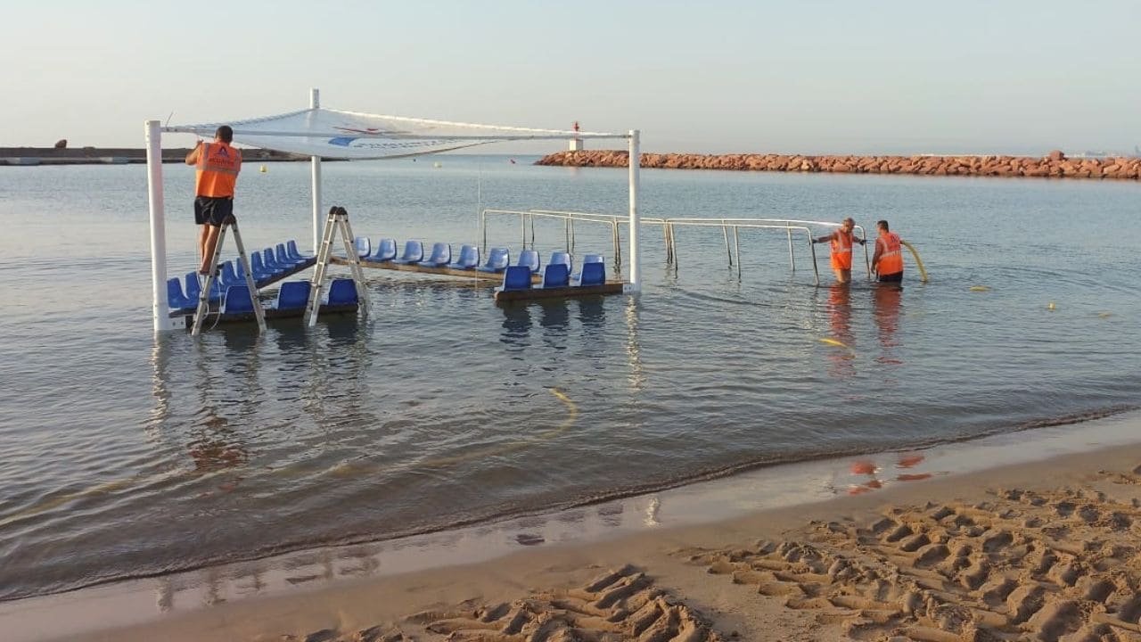 Zonas de baño accesible en la Comunidad Valenciana