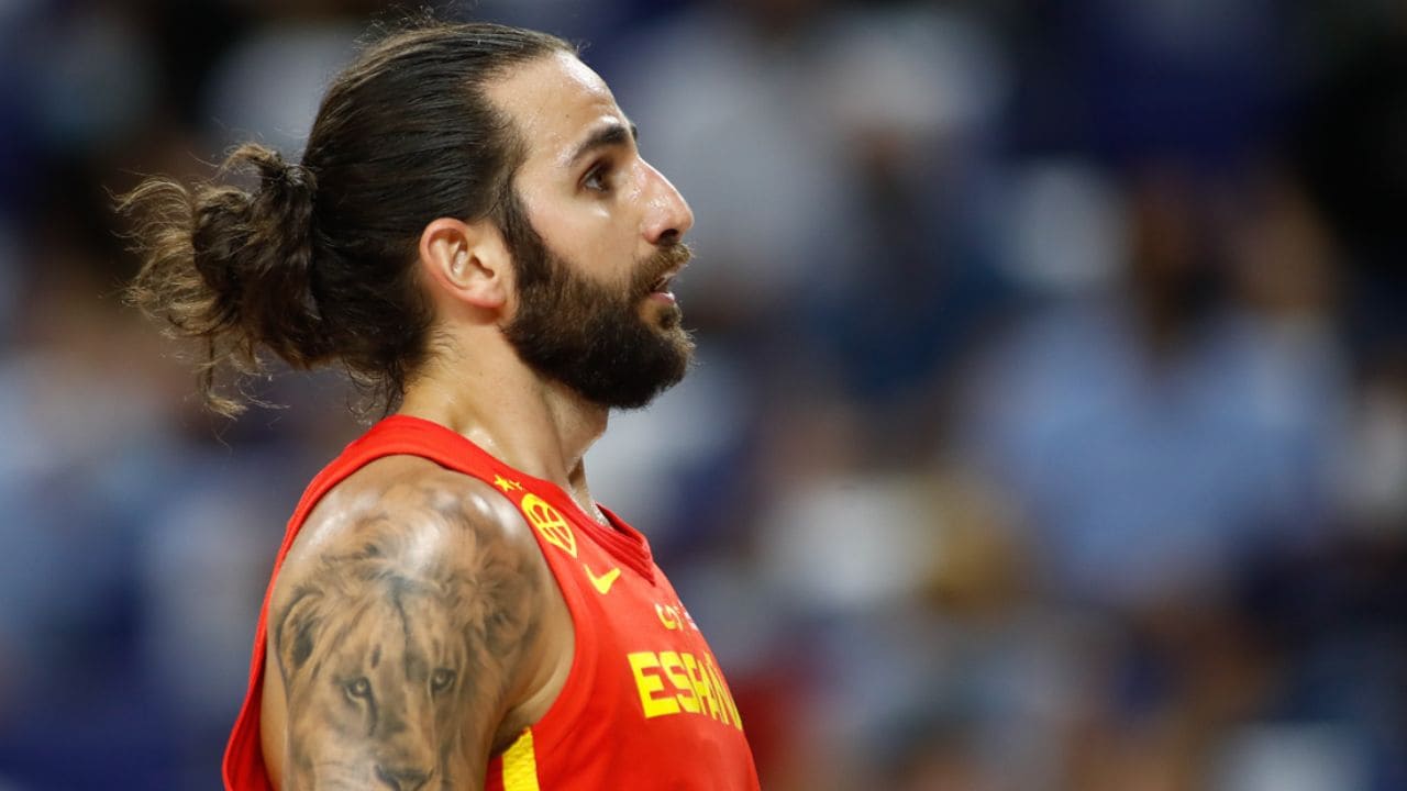 Ricky Rubio con la selección española de baloncesto