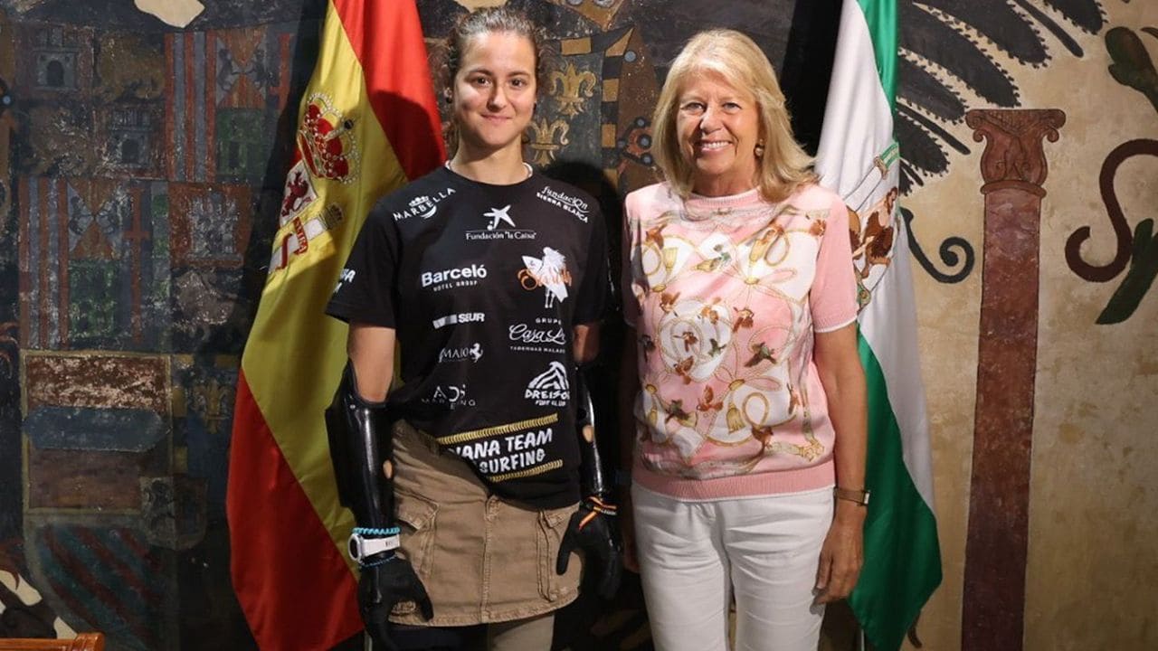 Sarah Almagro seguirá siendo embajadora de la Marca Marbella