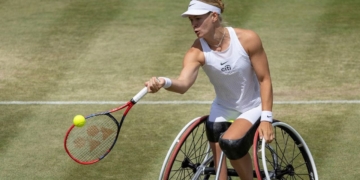 Tenis en silla de ruedas