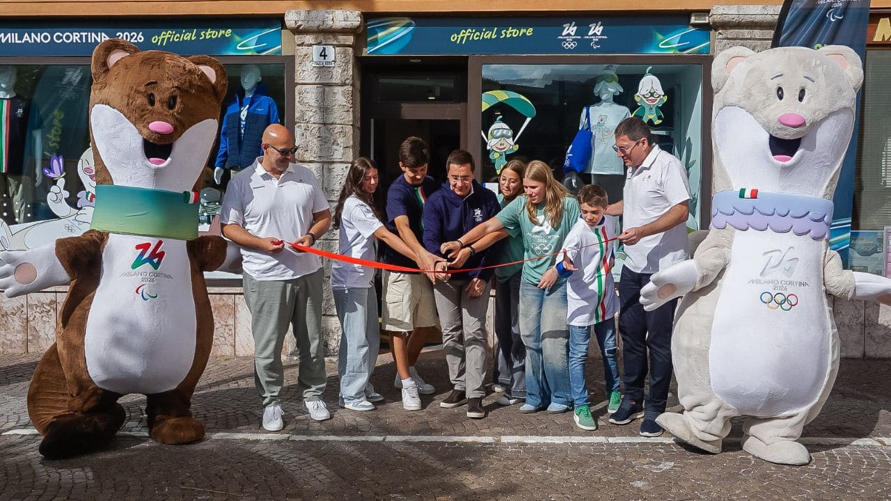 Primera tienda física de los Juegos Paralímpicos de Invierno Milano-Cortina 2026