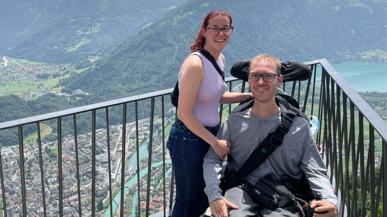 Álex, un 'sillero por el mundo' que ya ha visitado 16 países con distrofia muscular