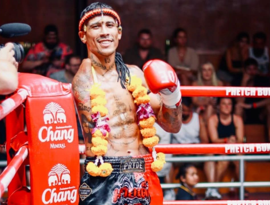 Carlitos Machado, Campeón de Muay Thai con un solo brazo