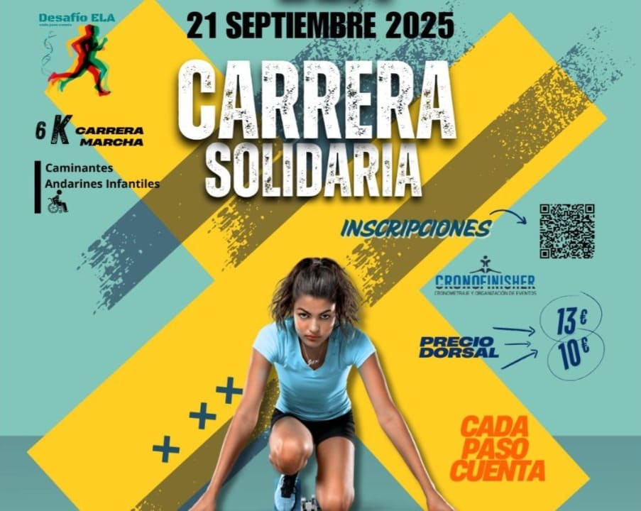Carrera solidaria en Tarifa contra la ELA