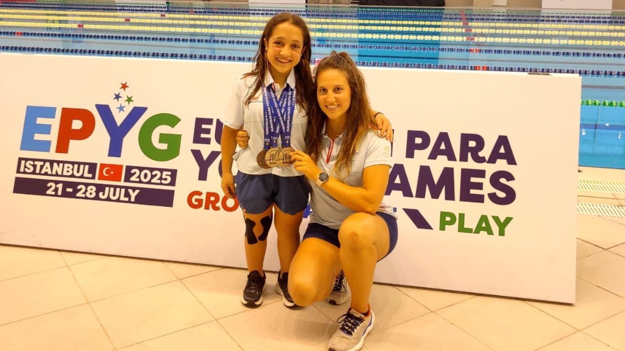 Catalina Sagastizabal, promesa de la natación paralímpica española