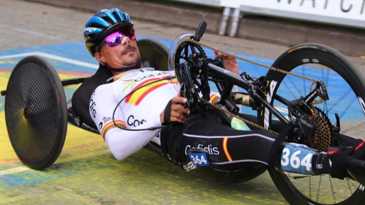 Sergio Garrote convocado con la selección española de ciclismo paralímpico