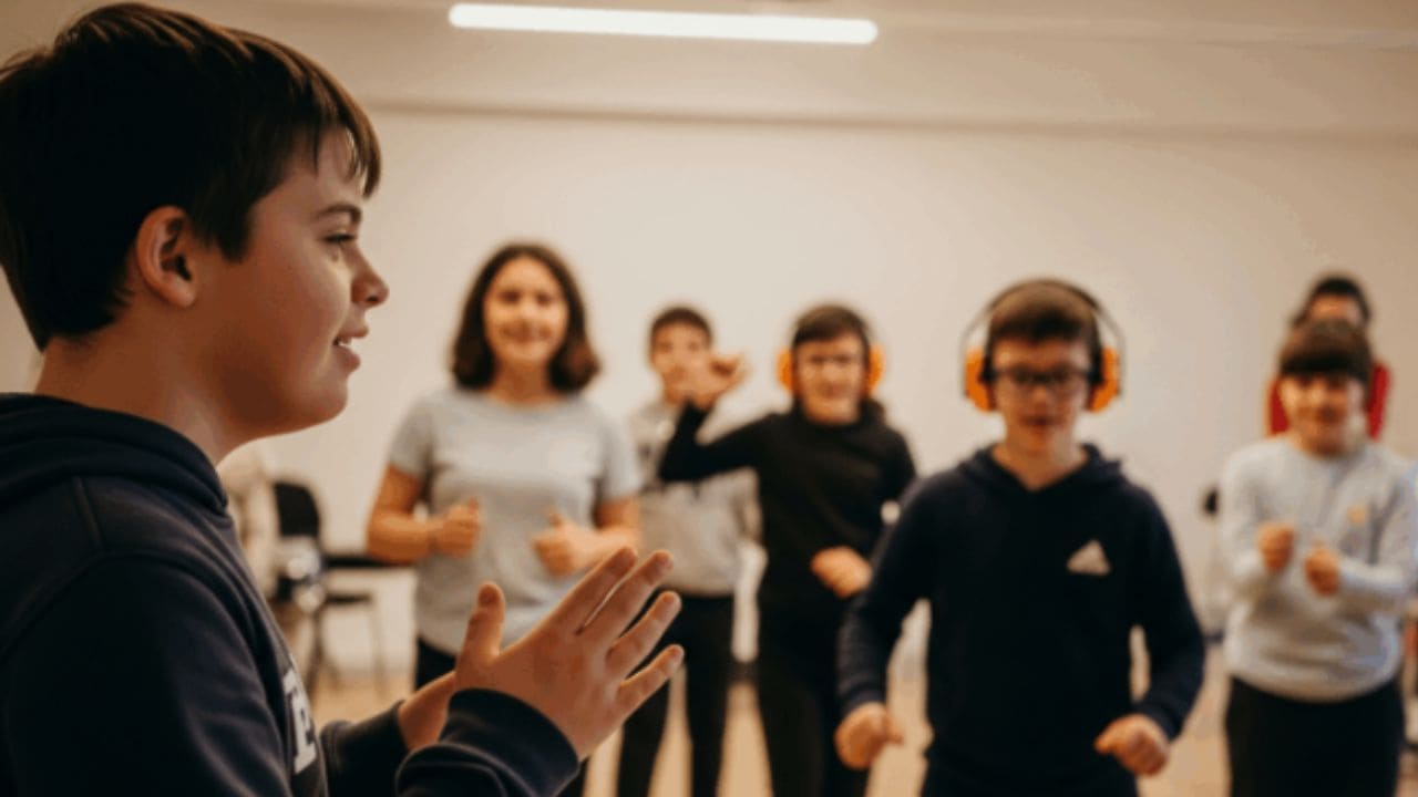 Coro 'Canto Abierto Kyomu' para niños con y sin discapacidad intelectual