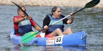 Descenso del Sella realizado por personas con discapacidad