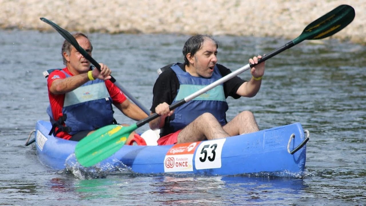 Descenso del Sella realizado por personas con discapacidad