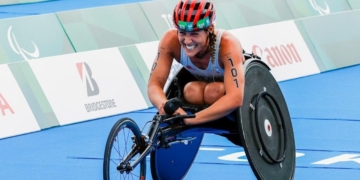 La triatleta paralímpica Eva Moral se pasa al cine