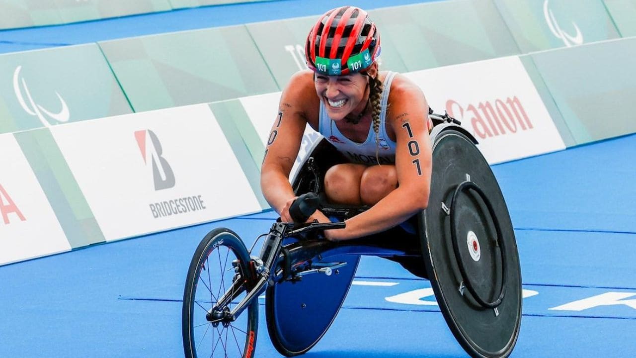 Eva Moral, triatleta paralímpica, se pasa al cine como actriz protagonista