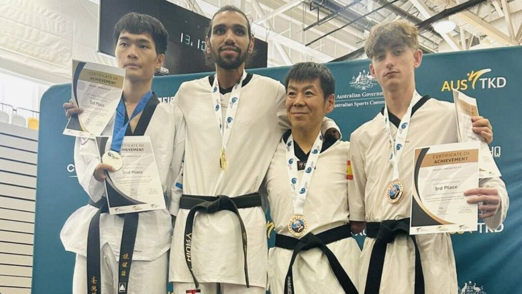 Joel Martín logra la medalla de bronce en la Copa de Oceanía de para taekwondo