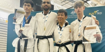 Joel Martín, medalla de bronce en la Copa de Oceanía