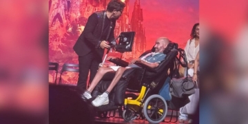 Juan Dávila en su show con Jordi Sabaté