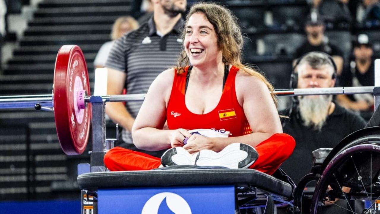 Loida Zabala compitiendo en los Juegos Paralímpicos de París 2024