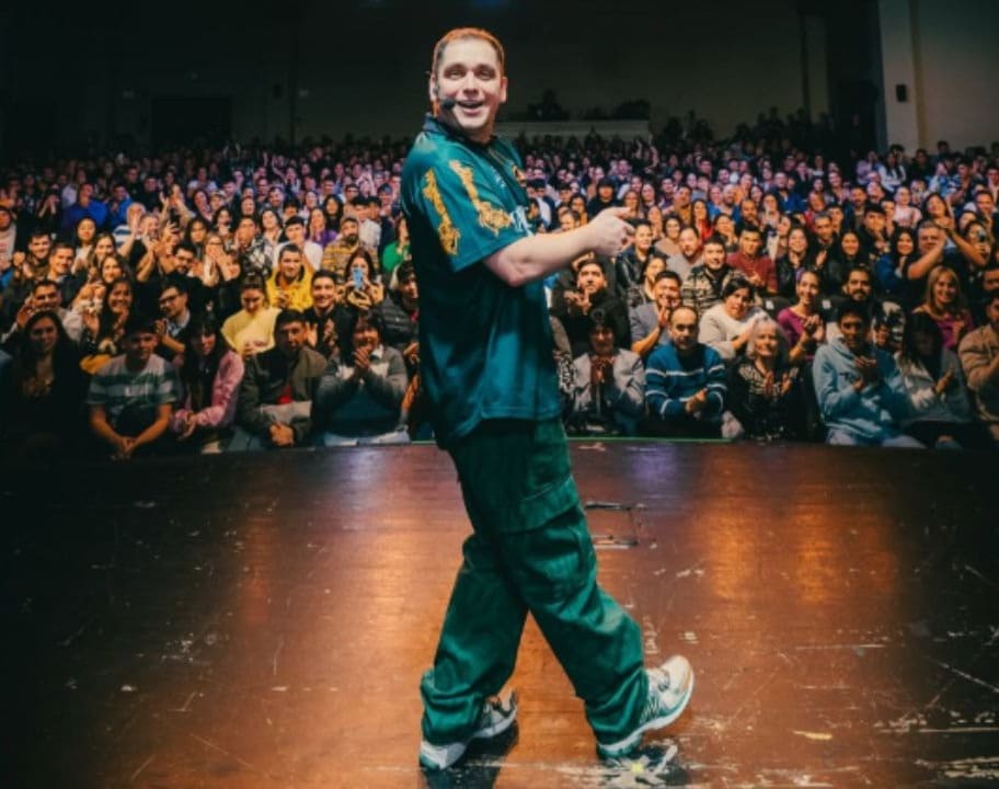 El Lucho Miranda, humorista con discapacidad