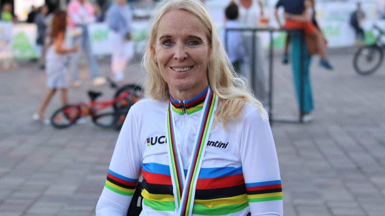Manuela Vos, campeona del mundo en el Mundial de Ciclismo Paralímpico de Ronse