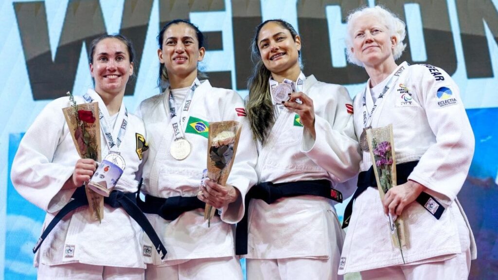 Marta Arce y Sergio Ibáñez logran una medalla de bronce en el Grand Prix de judo paralímpico de Giza