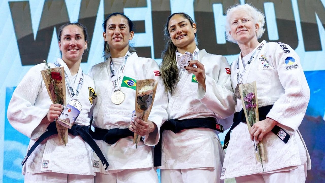 Marta Arce y Sergio Ibáñez logran una medalla de bronce en el Grand Prix de judo paralímpico de Giza